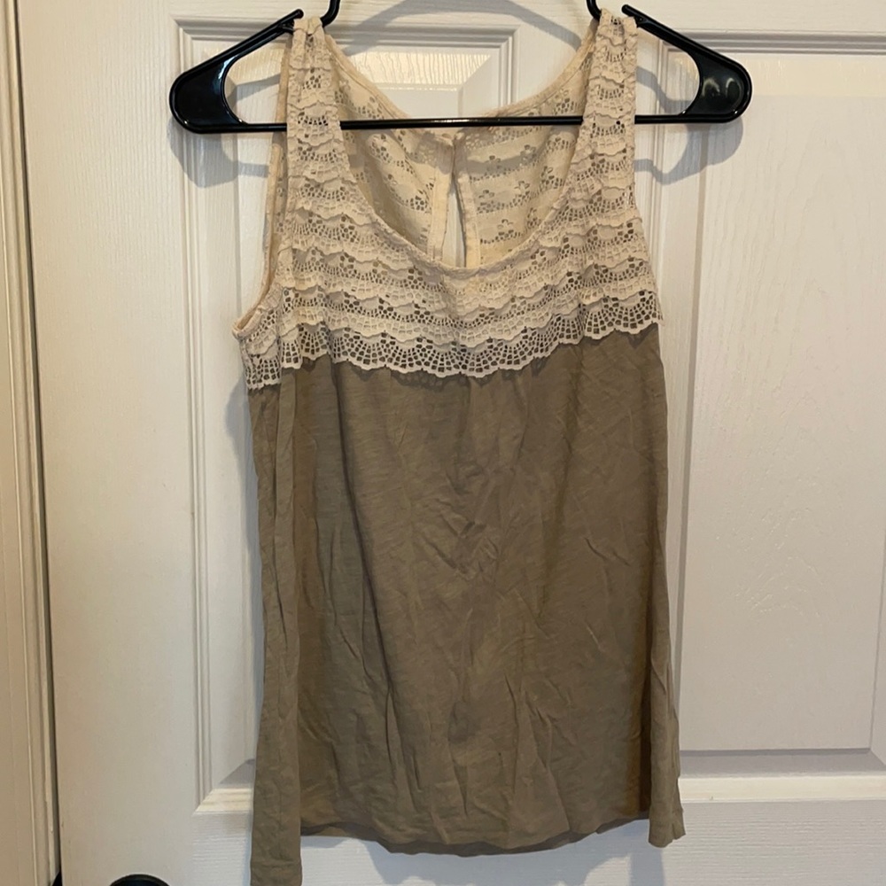Jcrew lace tank